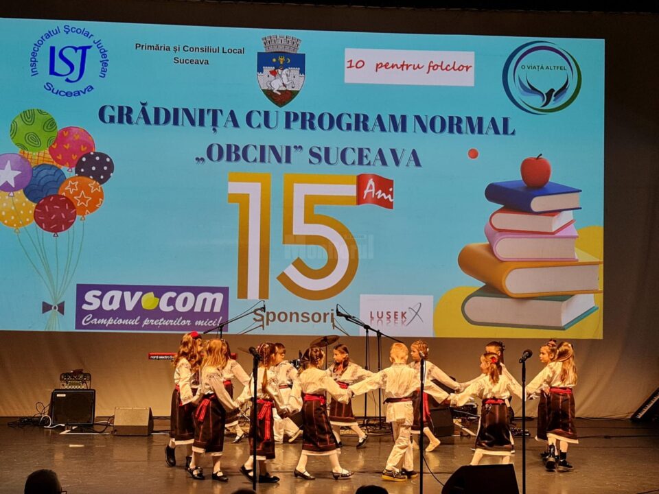 Festivitatea de aniversare a GPN Obcini - instituție de învățământ prin care au trecut deja mii de suceveni