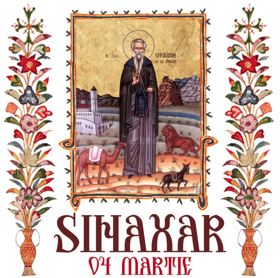 Sinaxar 04 martie 2024