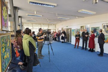 Expoziția de pictură „Mister - Frumusețe” a artistului plastic Niculai Moroșan, inaugurată la TMMVS 1