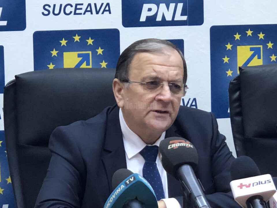Președintele PNL Suceava și al Consiliului Județean, Gheorghe Flutur