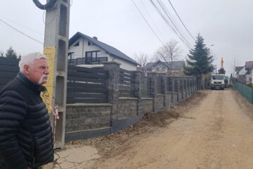 Primarul Dumitru Gulei a inspectat lucrările de pe strada Salcâmilor