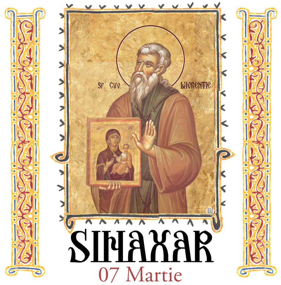 Sinaxar 07 martie 2024