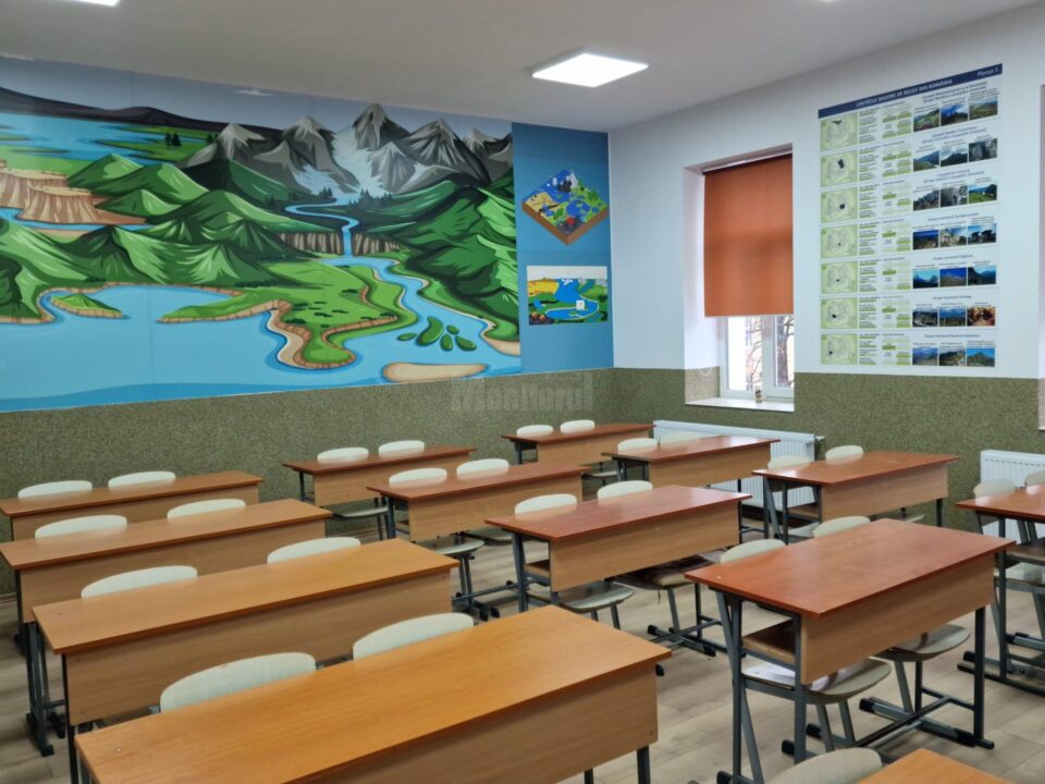 Condiții excelente pentru elevii Școlii Gimnaziale Nr. 1 Gura Humorului