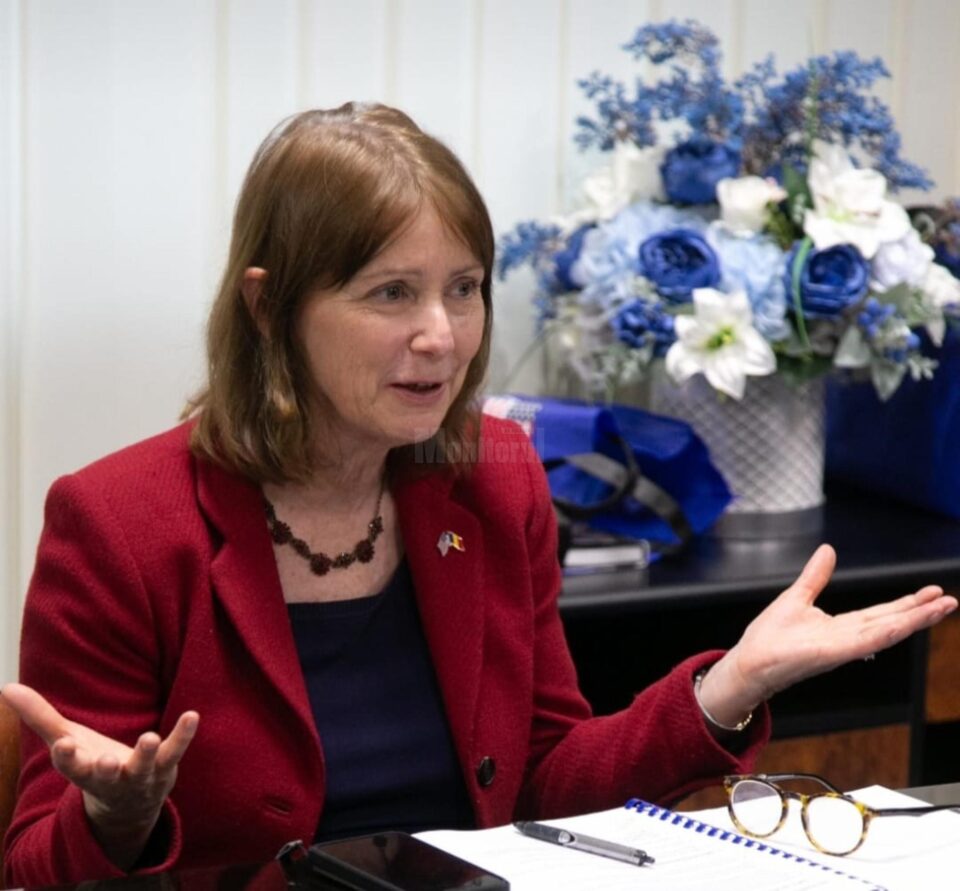 Excelența sa Kathleen Ann Kavalek, ambasador al SUA, a vizitat miercuri, 13 martie, Primăria Municipiului Suceava, având discuții de peste o oră cu primarul Ion Lungu