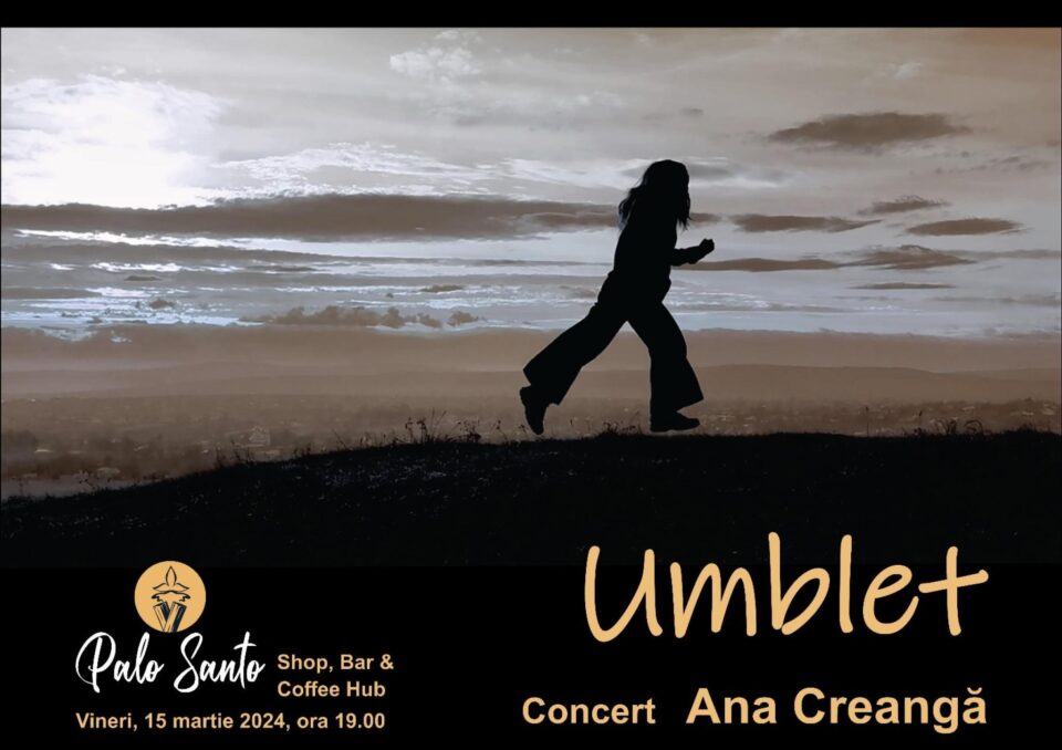 Ana Creangă va susține concertul „Umblet”, vineri, la Suceava