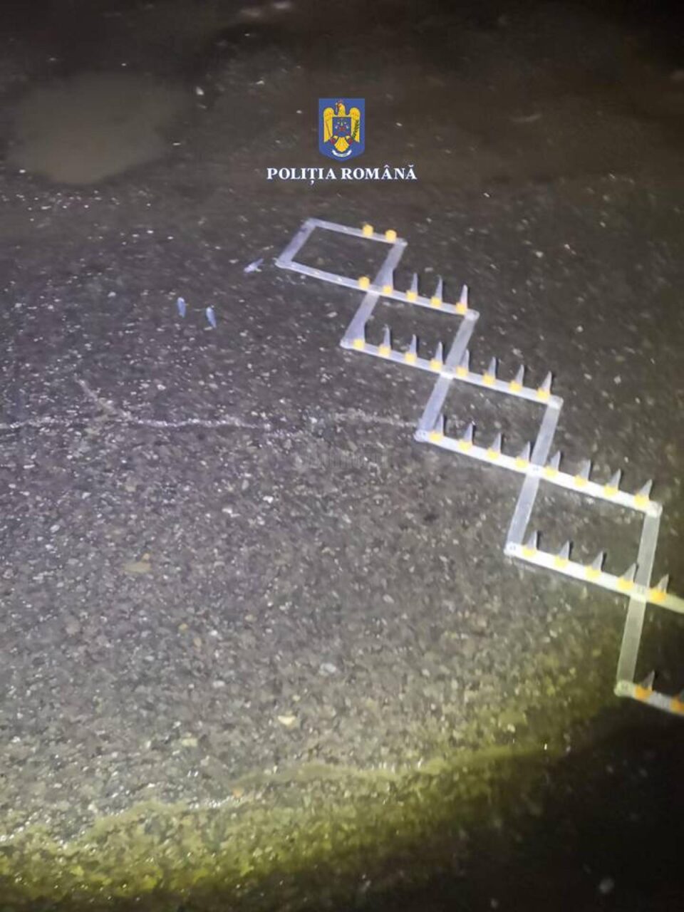 Dispozitivul de oprire forțată tip ”spike”