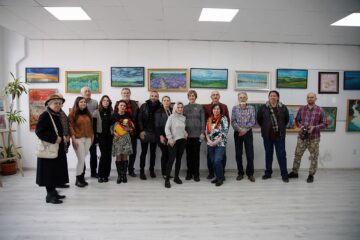 vernisajul expoziției de pictură „Ecouri din Atelier”
