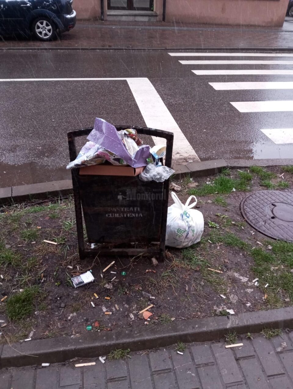 Gunoi neridicat la timp