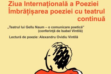 „Îmbrățișarea poeziei cu teatrul continuă”, joi, la Teatrul „Matei Vișniec” Suceava