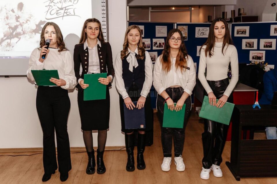 Colegiul Tehnic „Mihai Băcescu” a organizat a XIV-a ediție a Festivalului Internațional „Primăvara poeților”