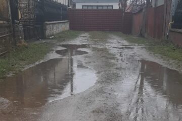 Străzi de pământ din Rădăuți