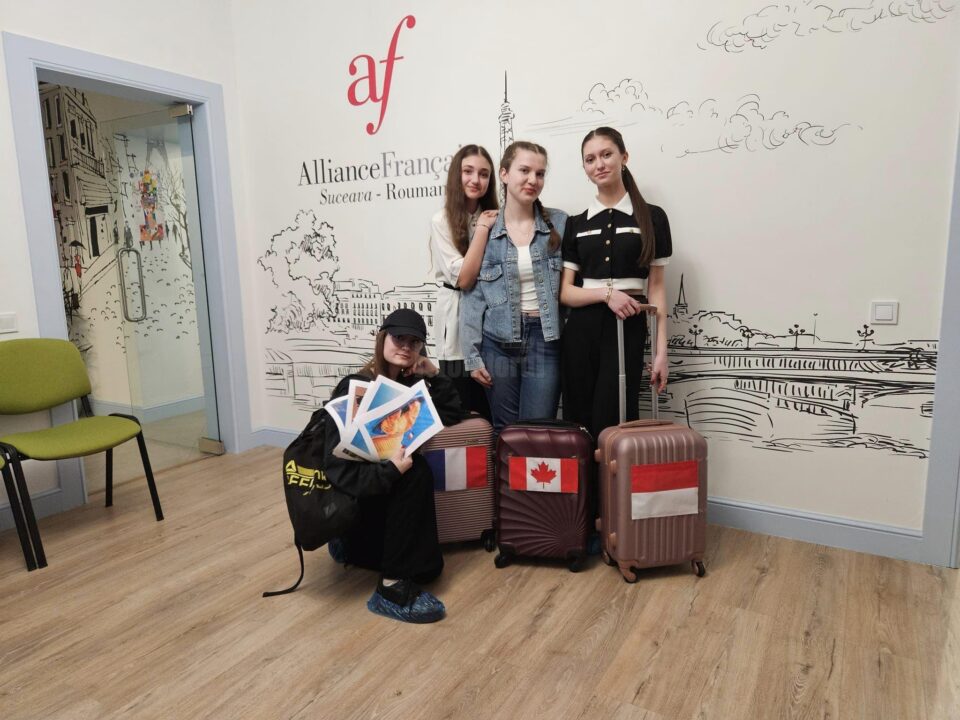 Elevi de la două colegii sucevene au participat la o acțiune culturală organizată de Alianța Franceză din Suceava