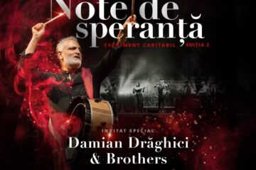 Evenimentul caritabil „Note de Speranță 2024”, organizat de InBusiness Club Suceava, îi are ca invitați pe Damian Drăghici & Brothers