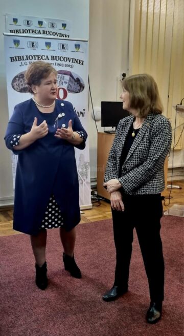 Elevi de la Școala Gimnazială Nr.1 Suceava, la povești cu ambasadorul SUA