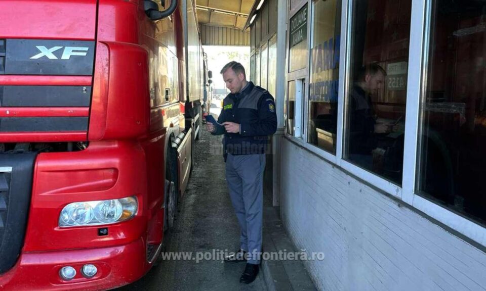 Control în Punctul de Trecere a Frontierei (PTF) Siret