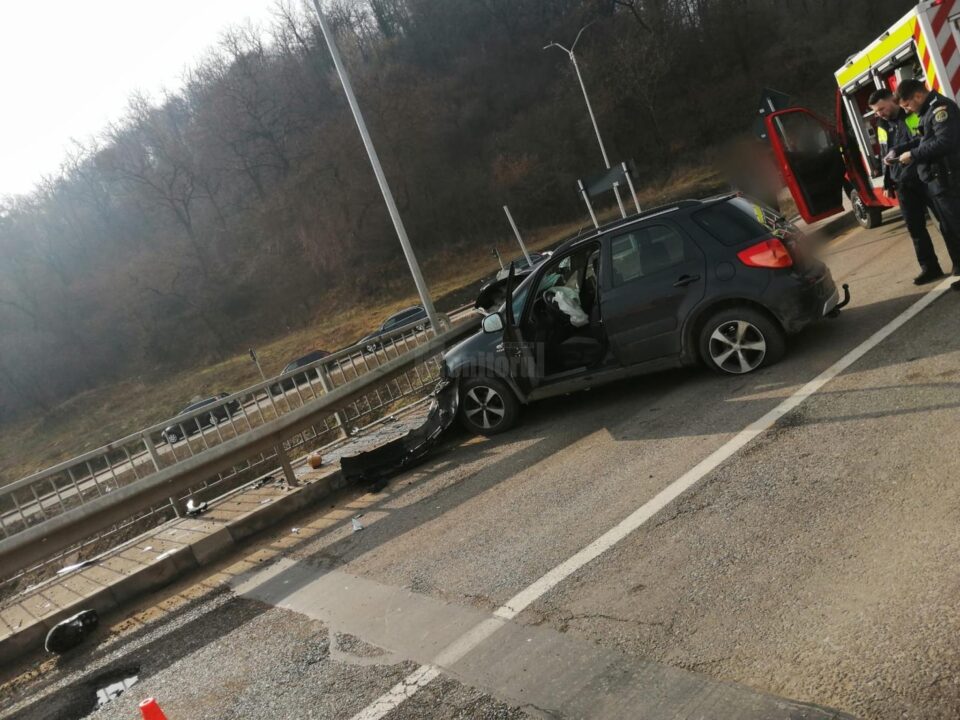 zona Podului Unirii, care traversează râul Suceava