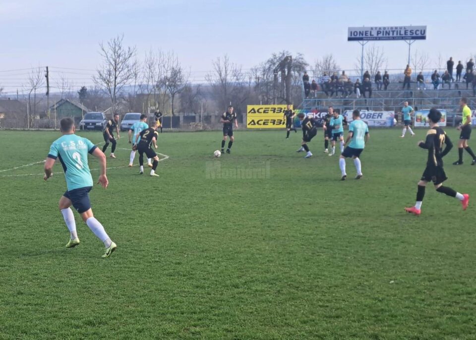 Partida de la Liteni s-a încheiat cu victoria categorică a gazdelor