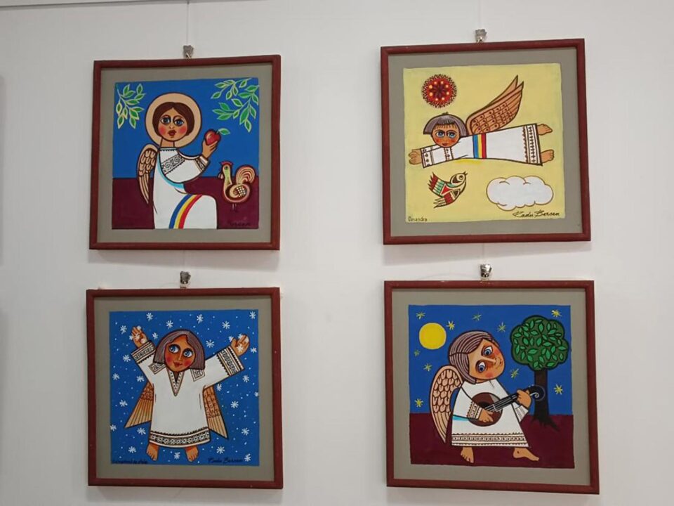 Îngeri în creația lui Radu Bercea