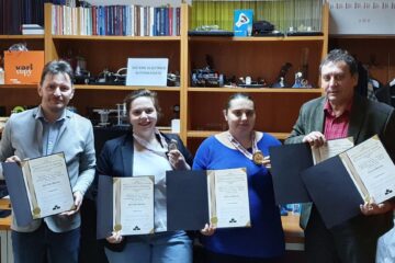 Cercetatori brevetati din cadrul USV, in frunte cu prof. univ. dr. ing. Laurențiu Dan Milici