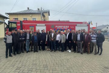 Sprijin vital de la EGGER pentru siguranța comunităților din Satu Mare și Volovăț, dar și localitățile vecine, prin sprijinirea achiziționării de autoutilitare de stingere a incendii