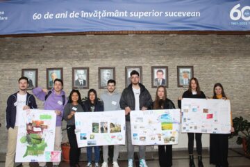Studenți străini veniți la Suceava prin programul Erasmus+