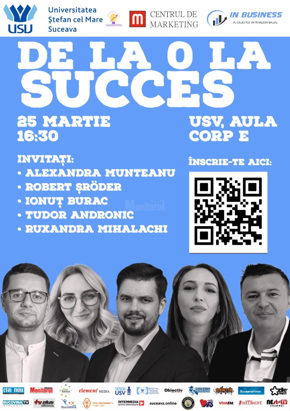 Afis Eveniment Club Marketing USV