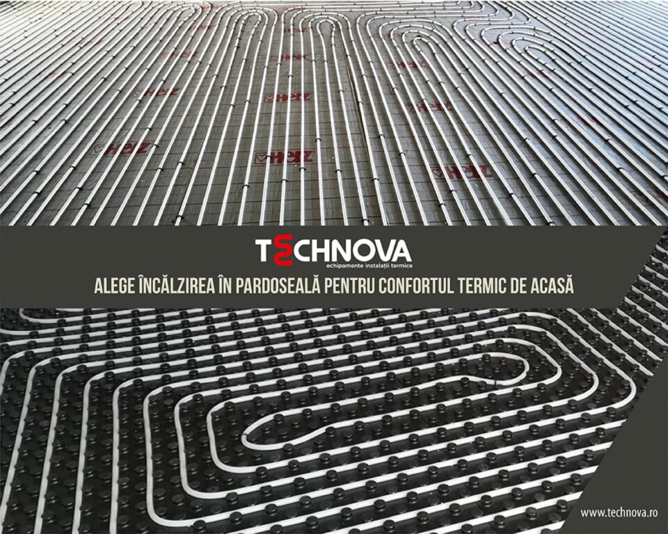 Alege încălzirea în pardoseală pentru confortul termic de acasă!