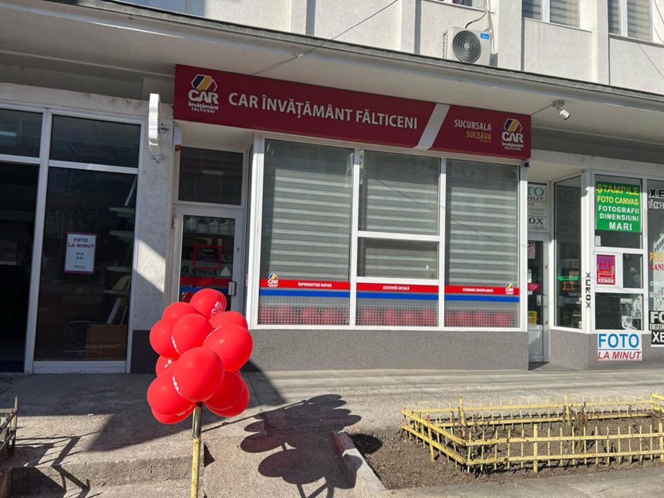 CAR Învățământ Fălticeni a deschis o nouă sucursală în Suceava