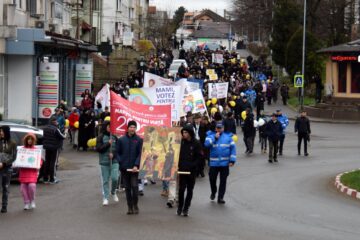 „Marșul pentru viață” s-a desfășurat și la Fălticeni