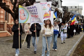 „Marșul pentru viață” s-a desfășurat și la Fălticeni
