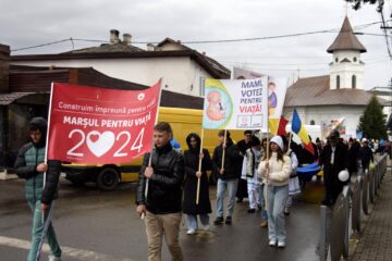 „Marșul pentru viață” s-a desfășurat și la Fălticeni