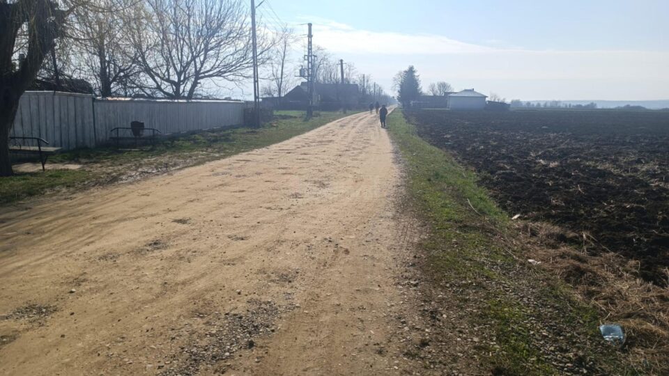 Drumul din Cotu Dobei