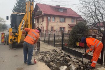 Reparații capitale demarate în cartierul Ițcani, pe strada Aurel Vlaicu