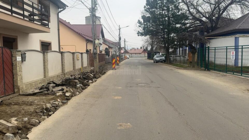 Reparații capitale demarate în cartierul Ițcani, pe strada Aurel Vlaicu