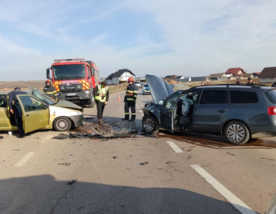 Accident cu patru răniți, la Milișăuți