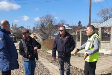 Primăria Siret pregătește străzile pentru asfaltare în urma lucrărilor la rețeaua de apă și canalizare