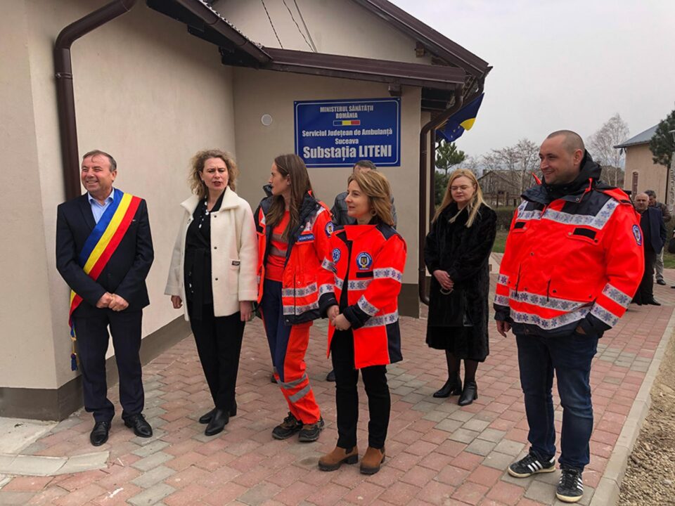 Serviciul de Ambulanță Județean Suceava deschide la Liteni o substație cu echipaj permanent Serviciul de Ambulanță Județean Suceava deschide la Liteni o substație cu echipaj permanent
