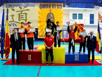 Sportivii din Fălticeni au obținut 20 de medalii la Campionatul Național de Qwan Ki Do