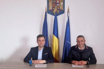 Ezekiel Belțic, la semnarea contractului de furnizare și distribuție a pachetului alimentar