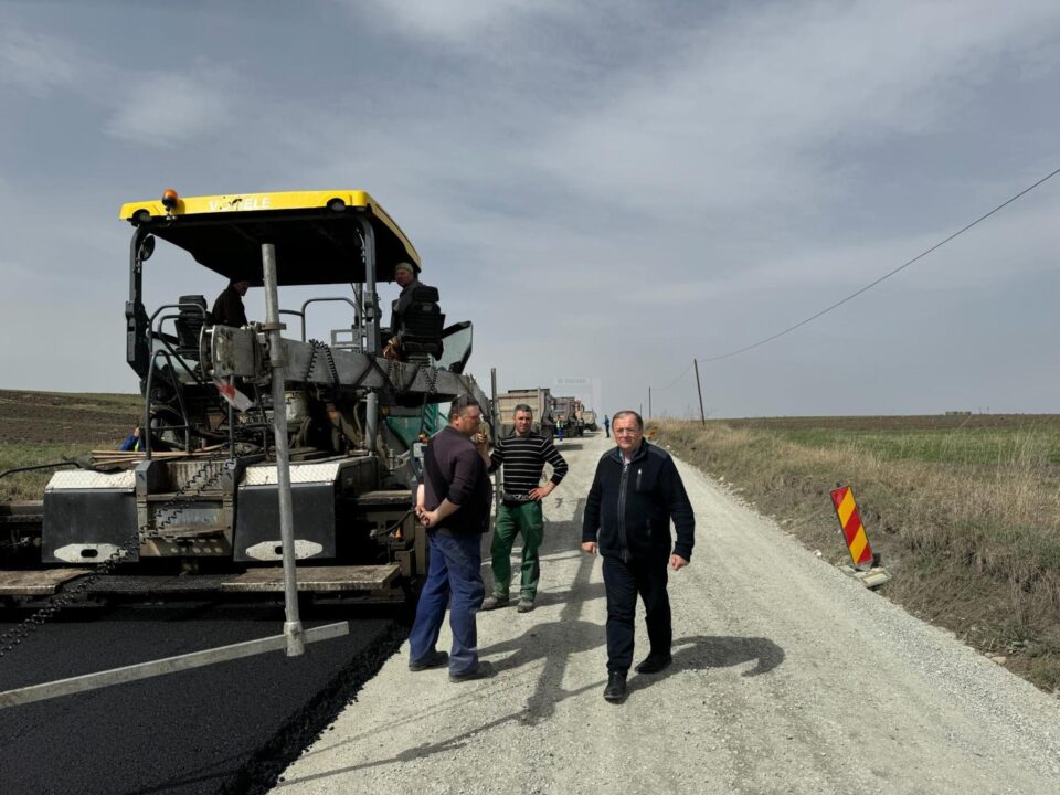Gheorghe Flutur a verificat lucrările la drumul axial Suceava - Iași
