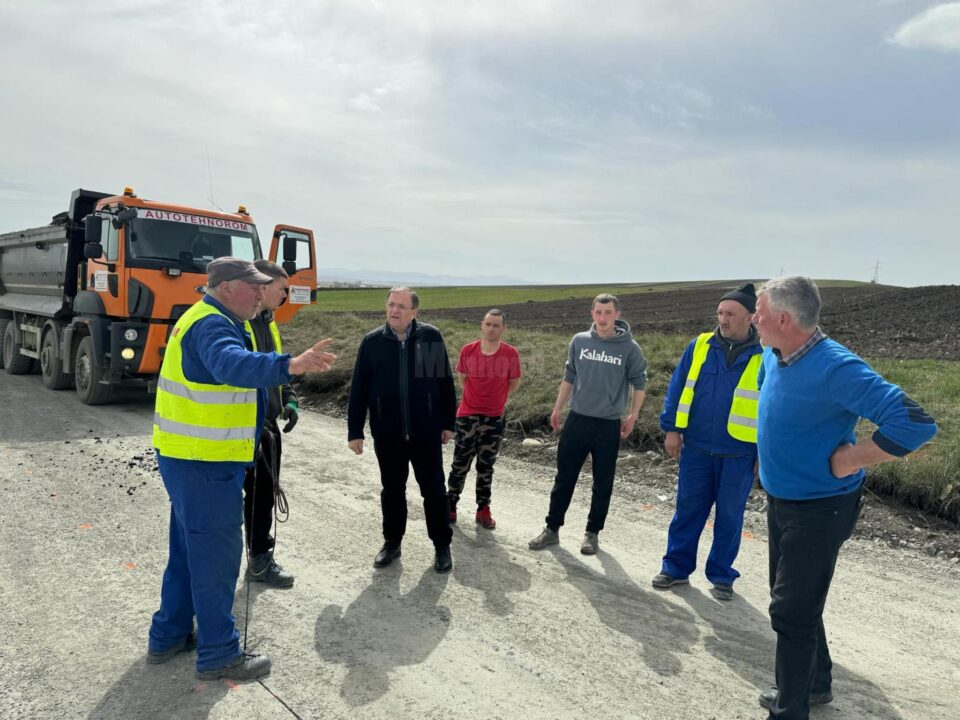 Gheorghe Flutur a verificat lucrările la drumul axial Suceava - Iași