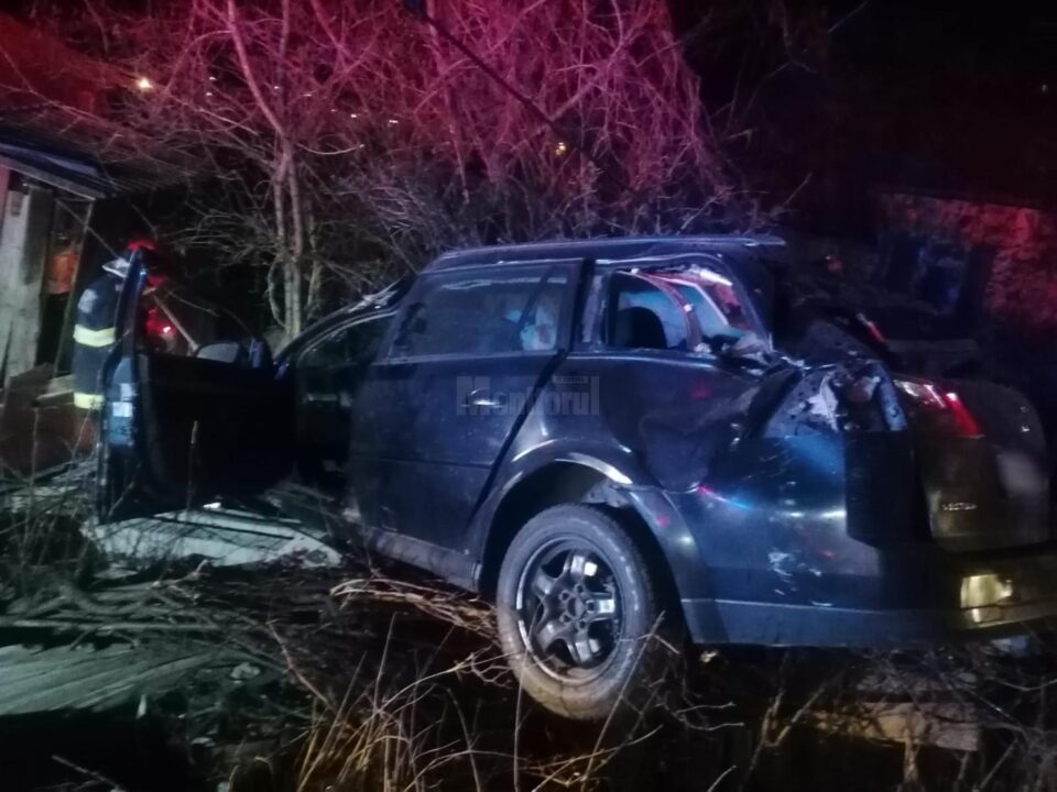 Accidentul rutier care s-a produs la ieșirea din municipiul Fălticeni spre Preutești, în zona Șoldănești
