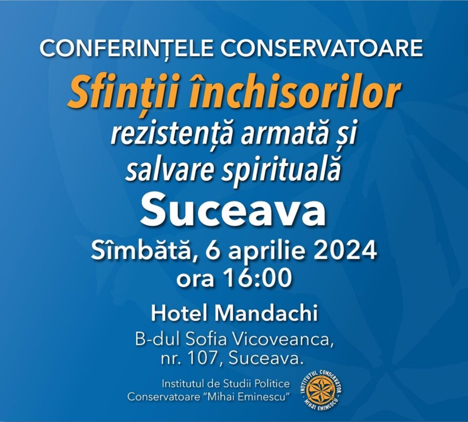 „Sfinții închisorilor. Rezistența armată și salvarea spirituală”