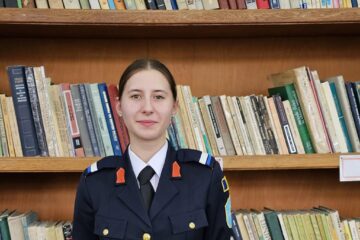 Elev sergent Teodora Avram, calificată la faza națională a olimpiadei de limba și literatura română