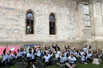 A cincea ediție a Marșului pentru Viață pe biciclete al tinerilor ATOS