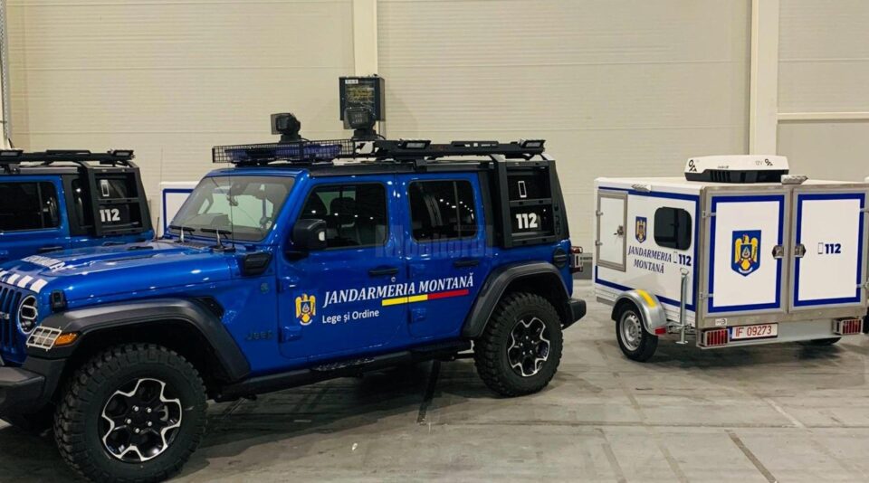 Autospeciala nouă a Jandarmeriei Suceava
