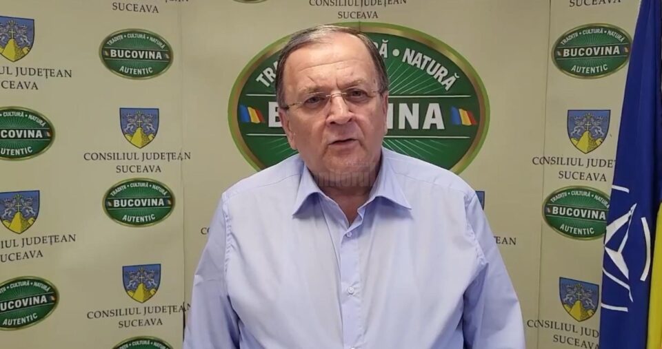 Președintele CJ Suceava, Gheorghe Flutur