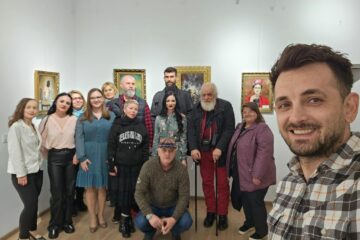 Artista Adina Cimpoeș din Vatra Dornei a expus la Galeria „Valer Suciu” din Turda