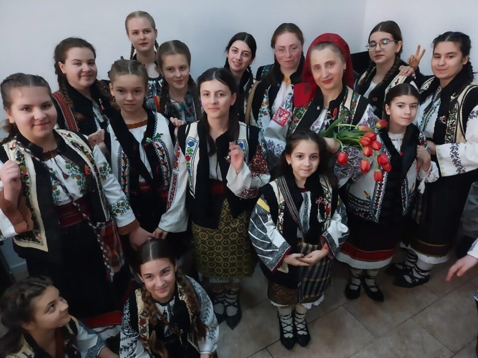Grupul „Moldava” de la Clubul Copiilor Fălticeni