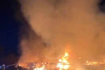 Incendiu puternic la o gospodărie din Milișăuți